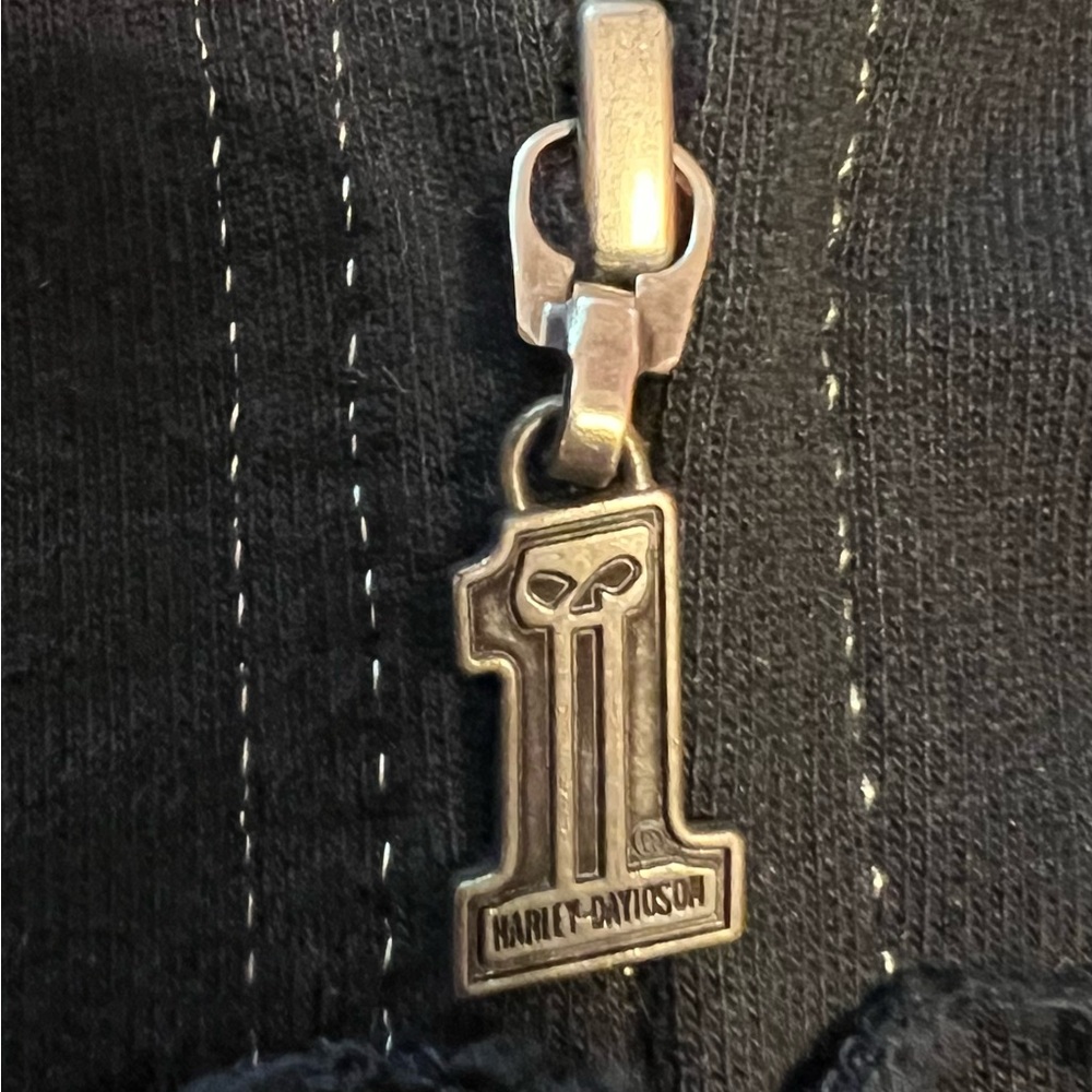 Harley-Davidson® Willie G UNIQUE RARE Distressed Hoodie With Chains - NWOT 💀 - Picture 7 of 16